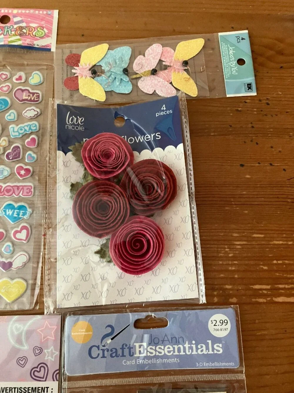 Craft stickers packs